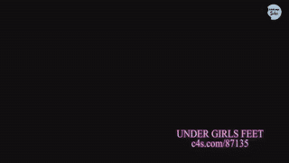 Under Girls Feet - Lick My Stinky Sweaty Stripper Feet